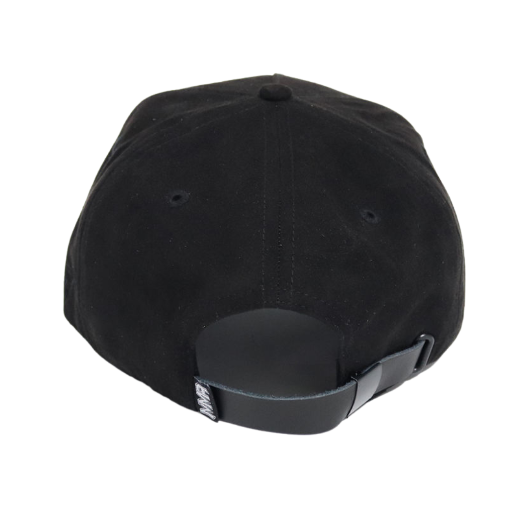 BLACK SUEDE MMA STRAPBACK