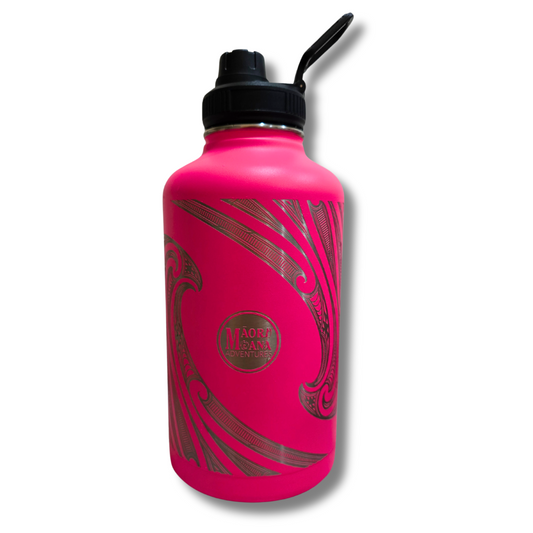 HOT PINK HAUORA FLASK 2L