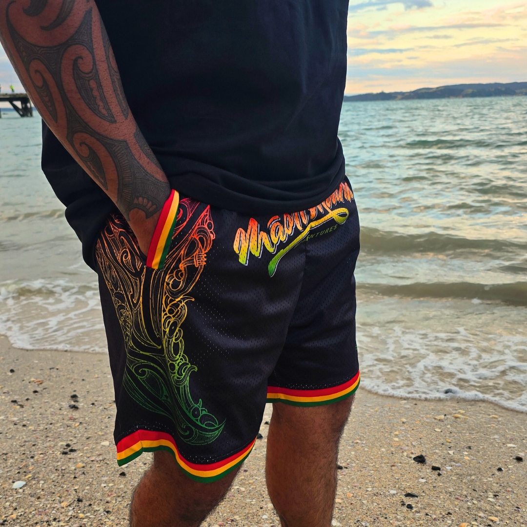 Summit Shorts (Rasta)